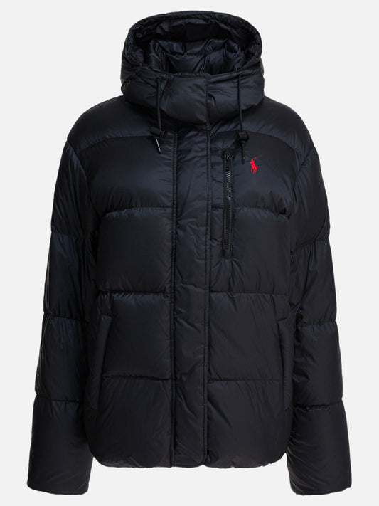 Down jackets Logo  Black - Polo Ralph Lauren Women | PLP | VIETTI Online Store 
