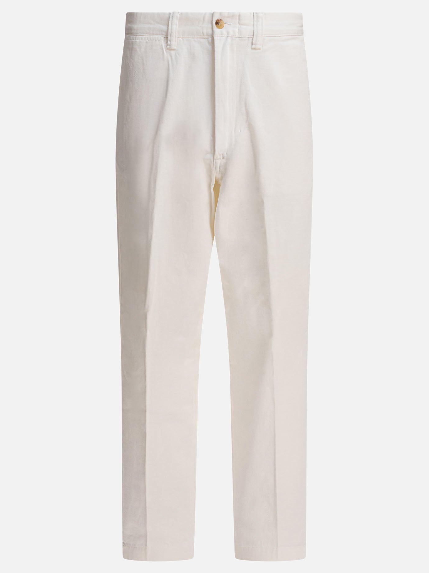 Pantaloni casual Solid colour  Bianco - Polo Ralph Lauren Donna | PDP | VIETTI Online Store | thumbnail