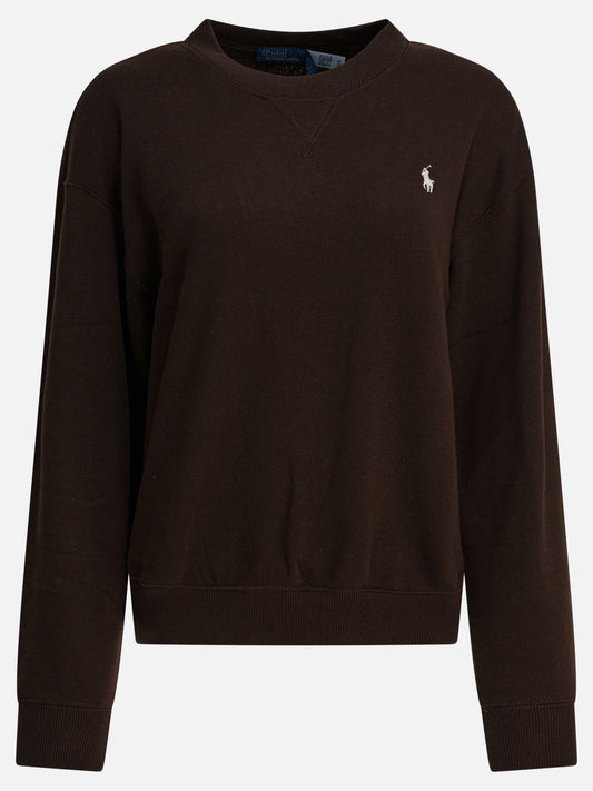 Crewnecks Logo  Brown - Polo Ralph Lauren Women | PDP | VIETTI Online Store 
