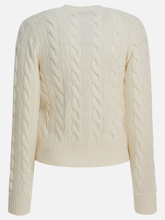 Cardigan Logo  Bianco - Polo Ralph Lauren Donna | PLP | VIETTI Online Store | 2
