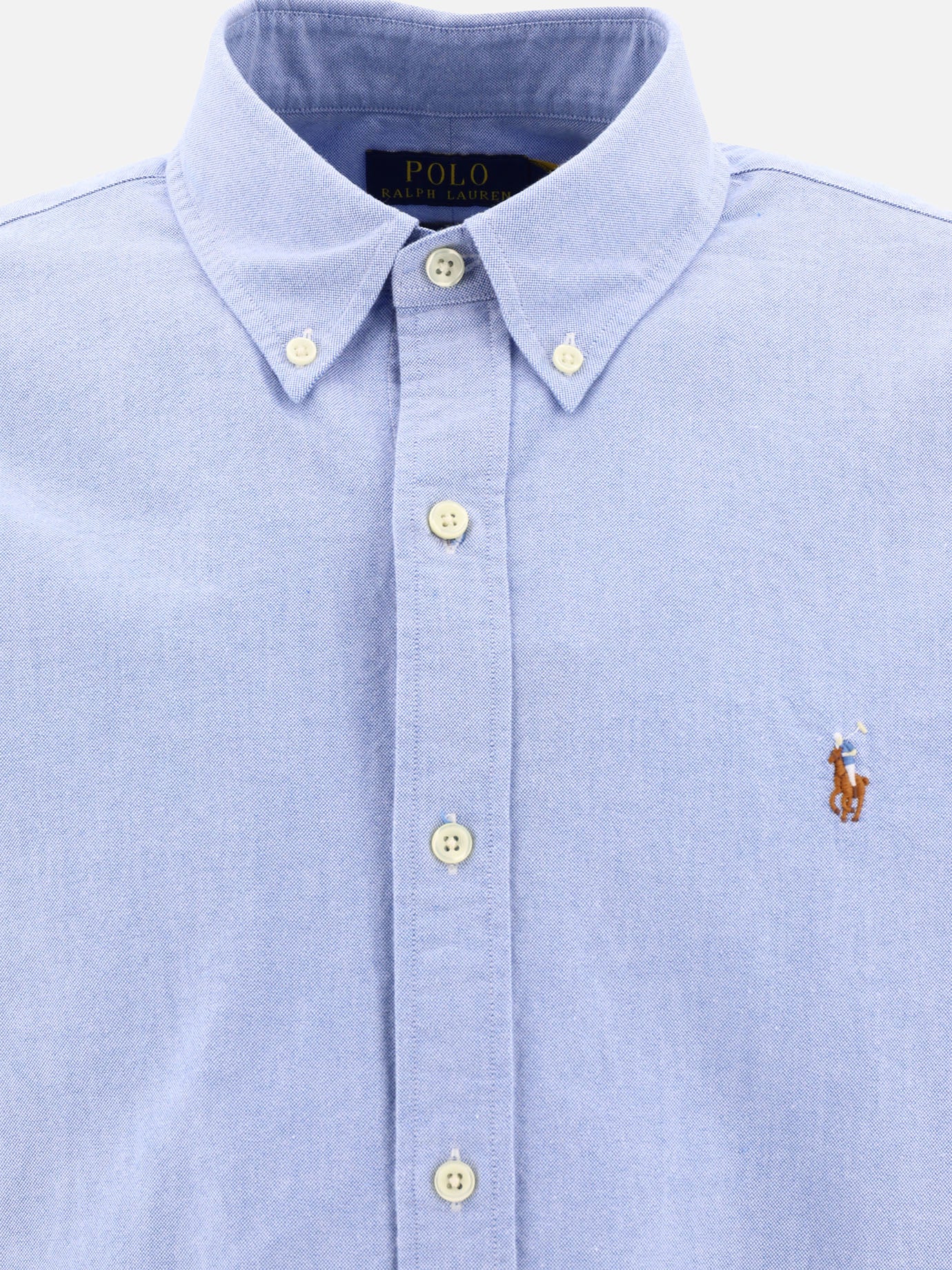 Casual shirts Solid colour  Blue - Polo Ralph Lauren Men | PDP | VIETTI Online Store | thumbnail_3