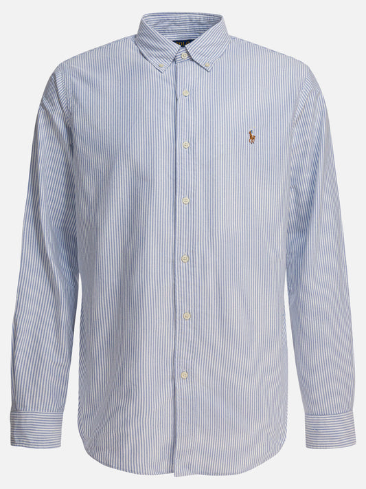 Camicie casual Striped  Blu - Polo Ralph Lauren Uomo | VIETTI Online Store 
