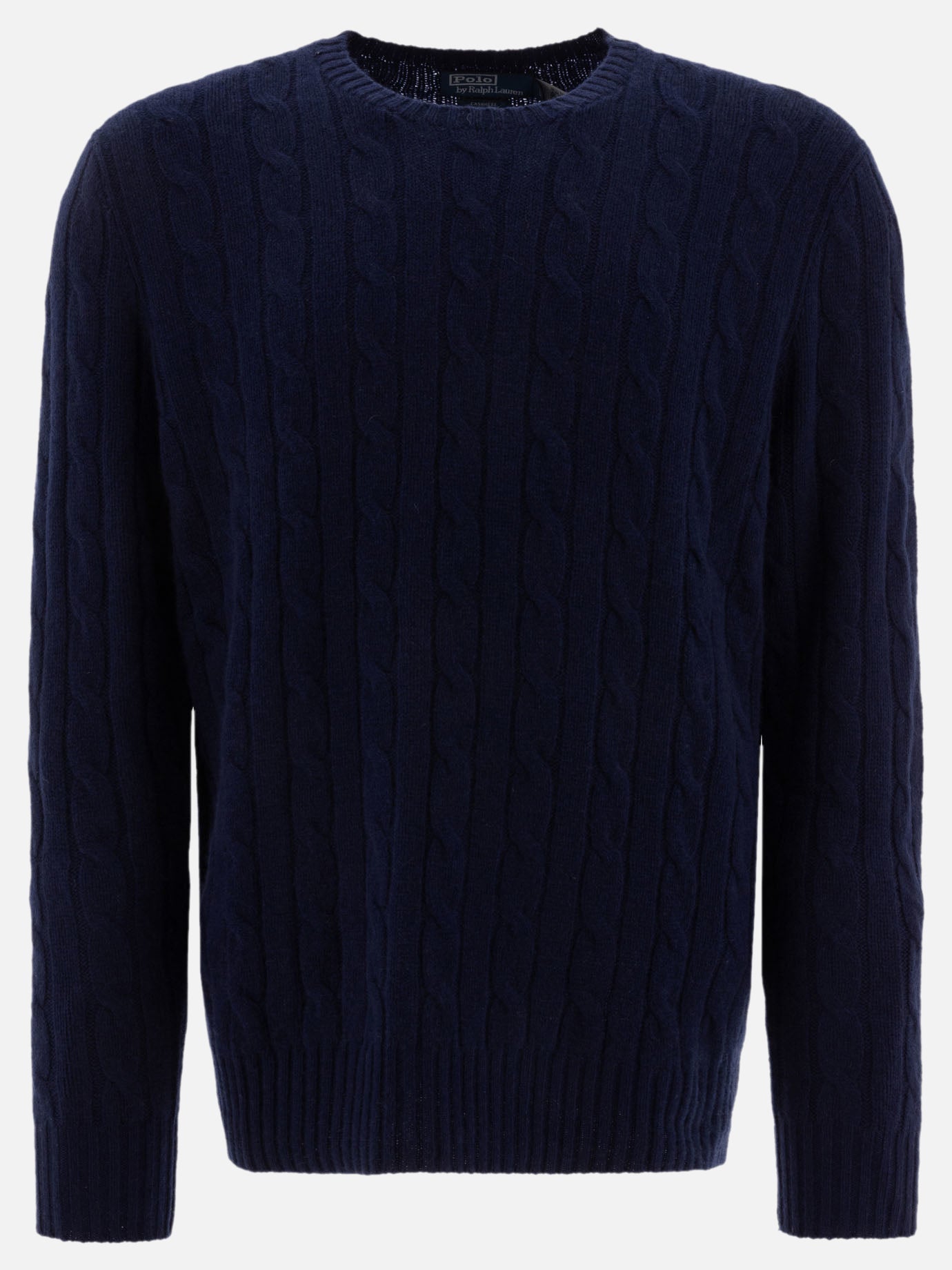 Crewneck sweaters Textured knit  Blue - Polo Ralph Lauren Men | PDP | VIETTI Online Store | thumbnail