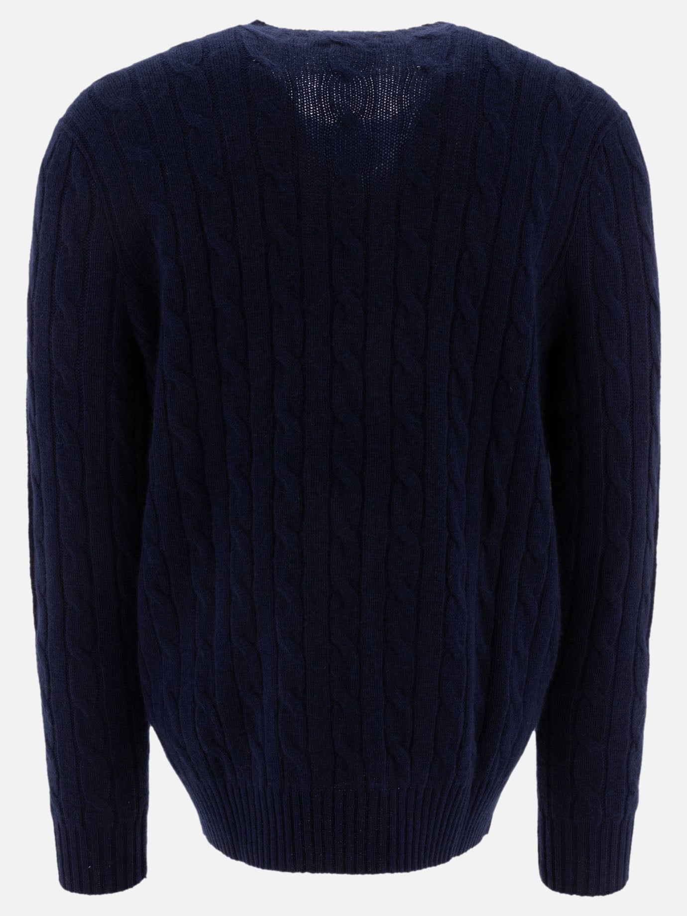 Crewneck sweaters Textured knit  Blue - Polo Ralph Lauren Men | PDP | VIETTI Online Store | Zoom-Modal_4
