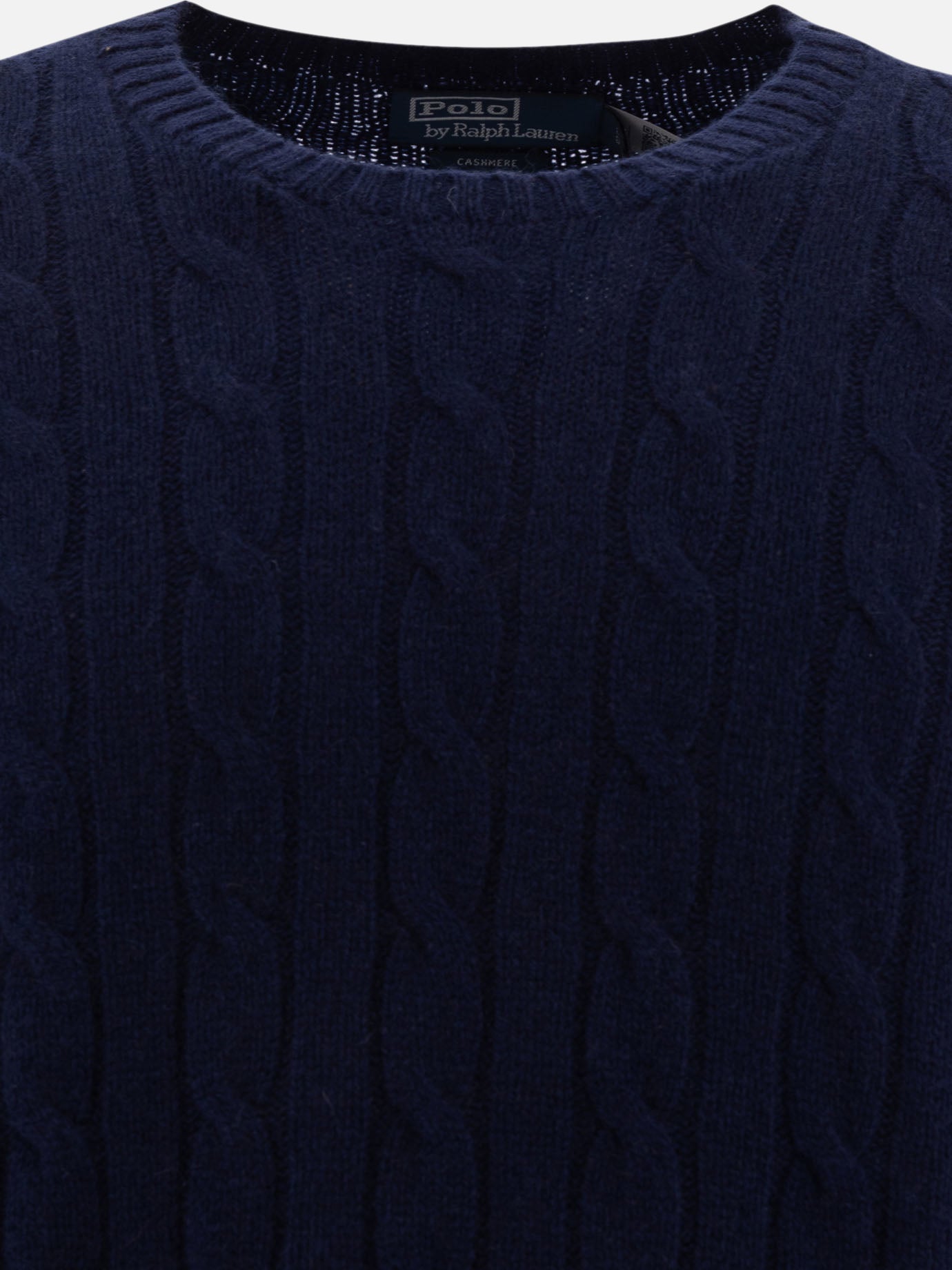 Crewneck sweaters Textured knit  Blue - Polo Ralph Lauren Men | PDP | VIETTI Online Store | Zoom-Modal_3
