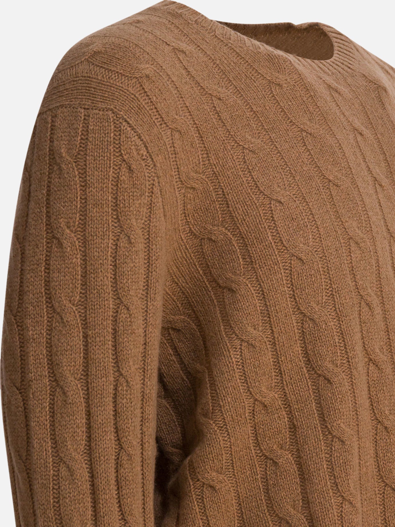 Crewneck sweaters Solid colour  Brown - Polo Ralph Lauren Men | PDP | VIETTI Online Store | Zoom-Modal_4
