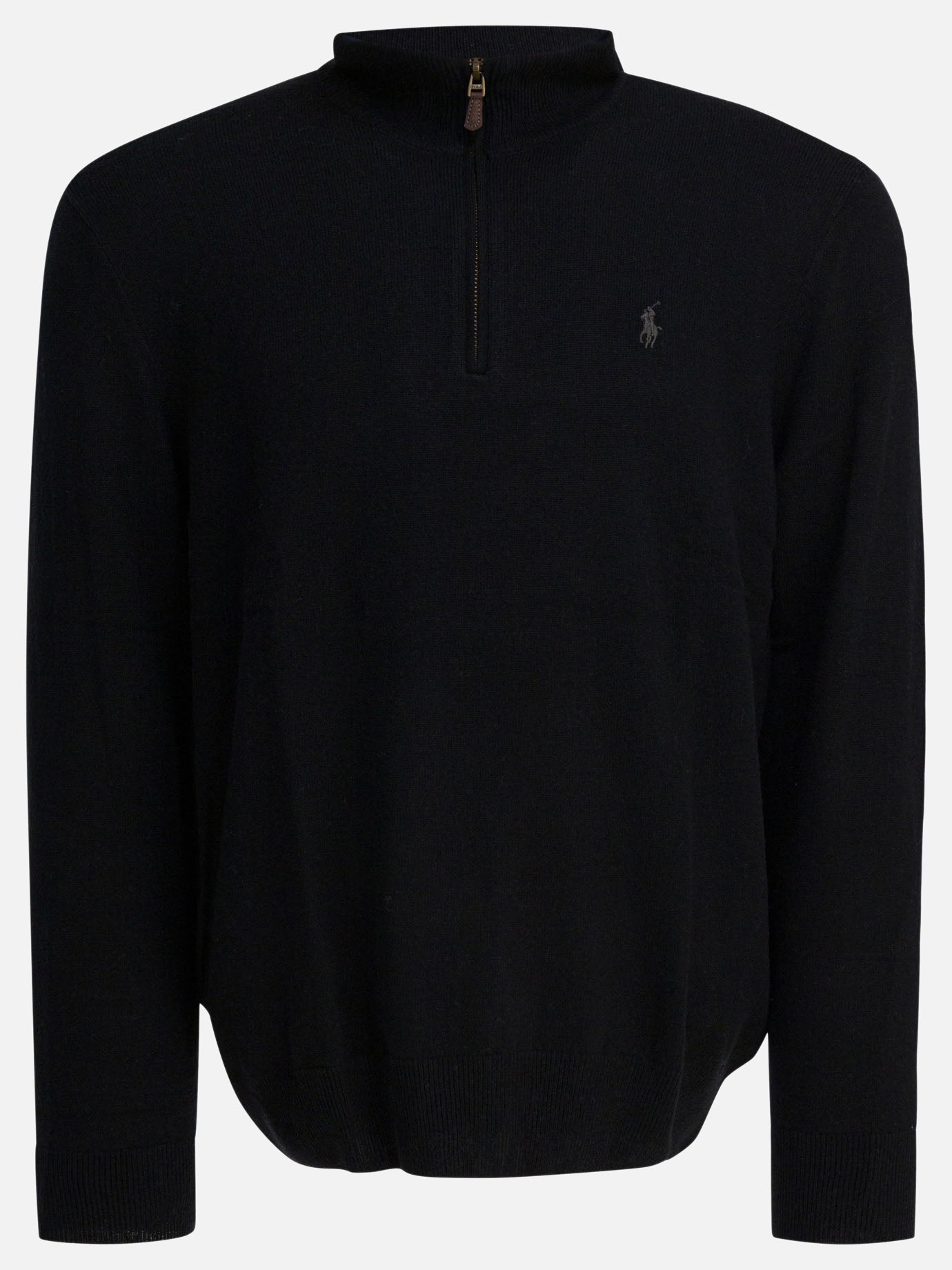 Maglioni con zip Logo  Nero - Polo Ralph Lauren Uomo | PDP | VIETTI Online Store | thumbnail