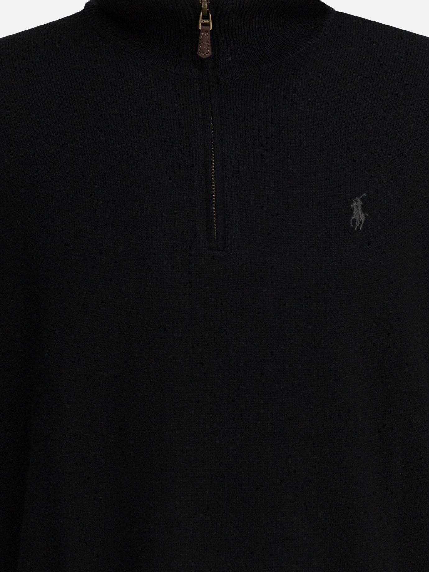 Maglioni con zip Logo  Nero - Polo Ralph Lauren Uomo | PDP | VIETTI Online Store | thumbnail_3