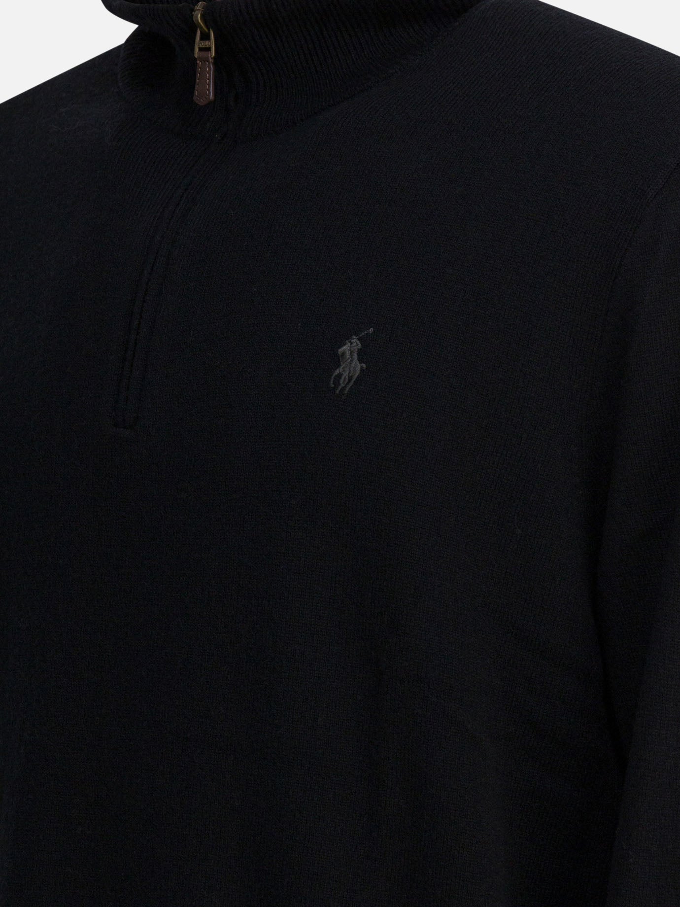 Maglioni con zip Logo  Nero - Polo Ralph Lauren Uomo | PDP | VIETTI Online Store | Zoom-Modal_4
