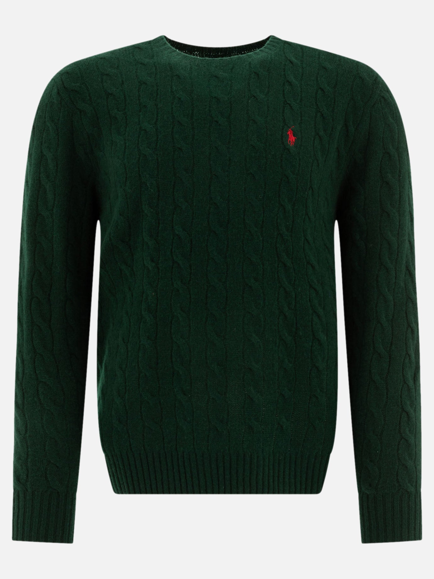 Crewneck sweaters Logo  Green - Polo Ralph Lauren Men | PDP | VIETTI Online Store | thumbnail