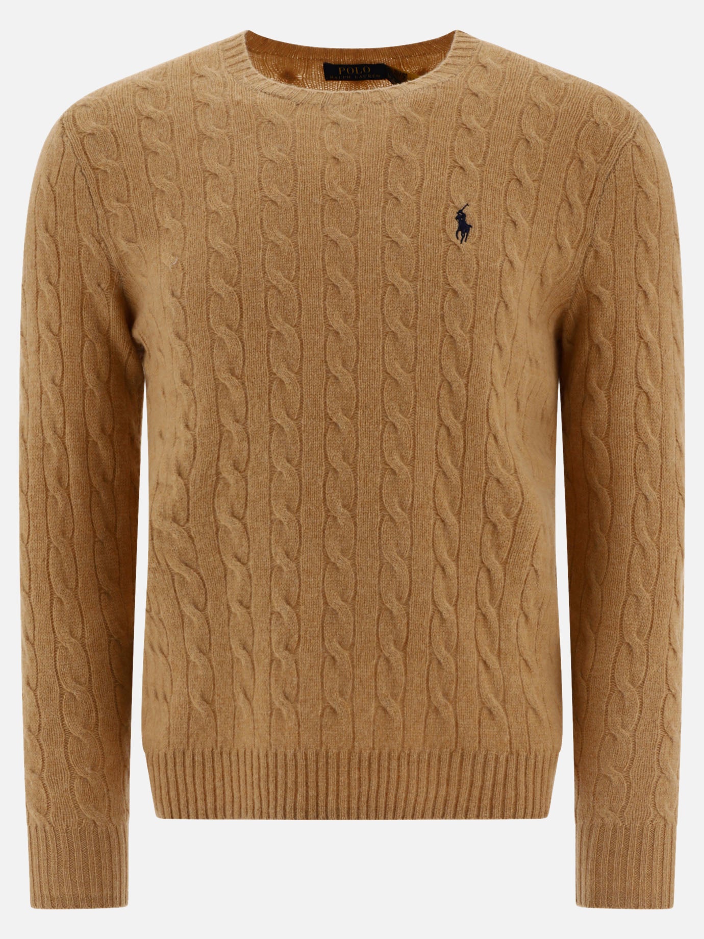 Crewneck sweaters Logo  Beige - Polo Ralph Lauren Men | PDP | VIETTI Online Store | thumbnail