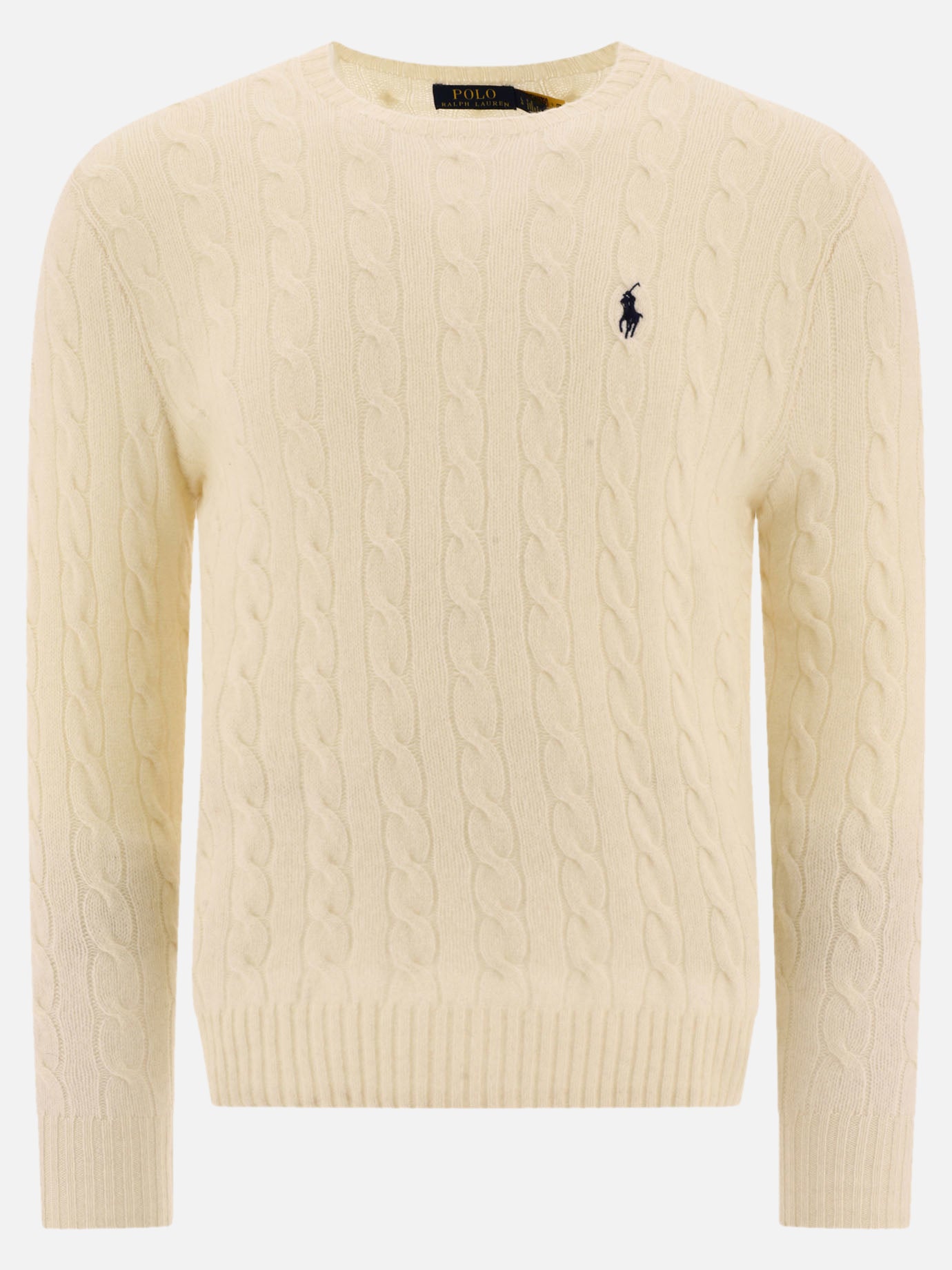 Crewneck sweaters Logo  White - Polo Ralph Lauren Men | PDP | VIETTI Online Store | thumbnail