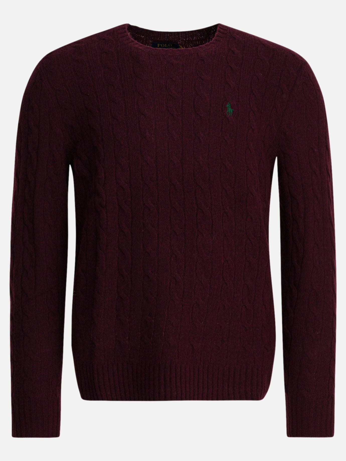 Maglioni girocollo Solid colour  Bordeaux - Polo Ralph Lauren Uomo | PDP | VIETTI Online Store | Zoom-Modal
