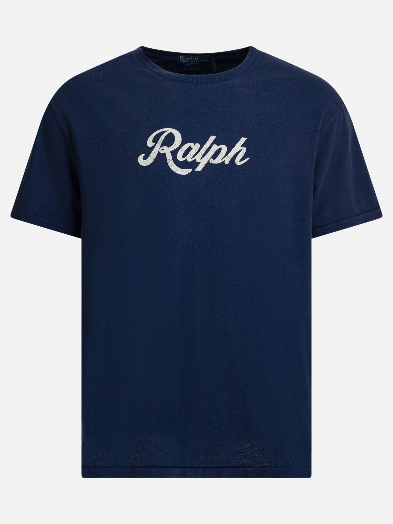 T-shirt girocollo Logo  Blu - Polo Ralph Lauren Uomo | PDP | VIETTI Online Store | Zoom-Modal
