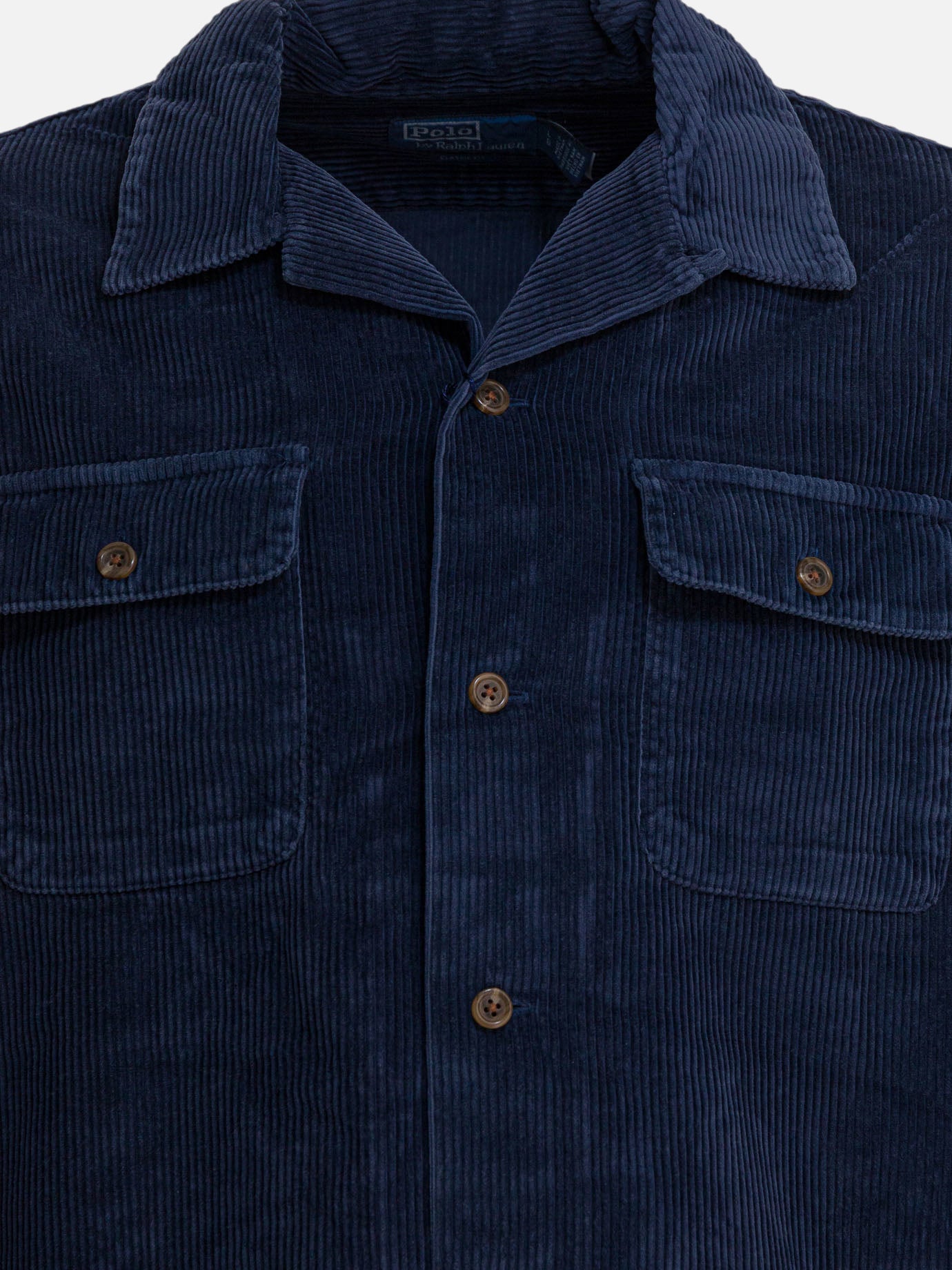 Overshirt jackets Solid colour  Blue - Polo Ralph Lauren Men | PDP | VIETTI Online Store | Zoom-Modal_3
