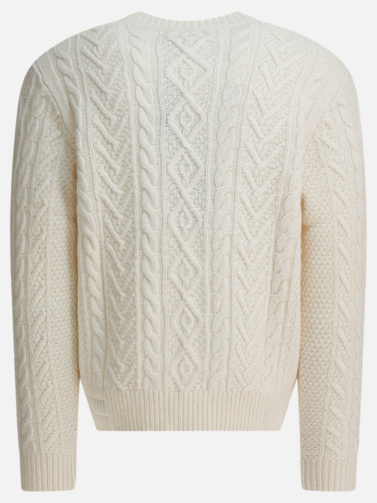 Maglioni girocollo Textured knit  Bianco - Polo Ralph Lauren Uomo | PLP | VIETTI Online Store | 2
