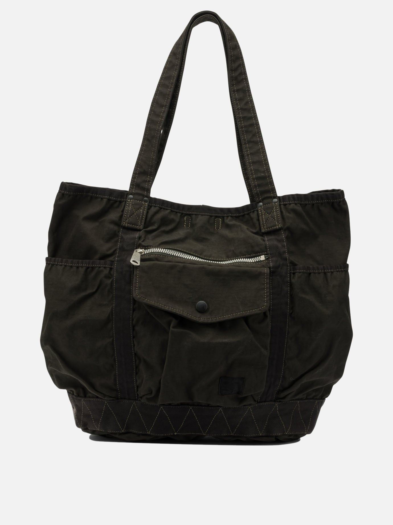 Medium bags 50% nylon 50% cotton  Green - Porter-Yoshida &amp; Co Men | PDP | VIETTI Online Store | thumbnail