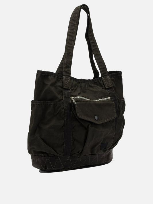 Medium bags 50% nylon 50% cotton  Green - Porter-Yoshida & Co Men | PLP | VIETTI Online Store | 2
