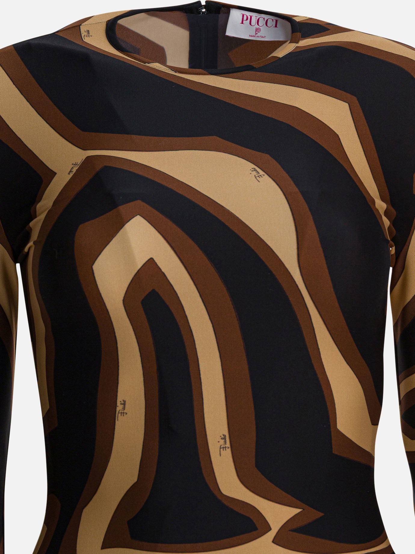 Abiti midi Graphics  Nero - Pucci Donna | PDP | VIETTI Online Store | Zoom-Modal_3
