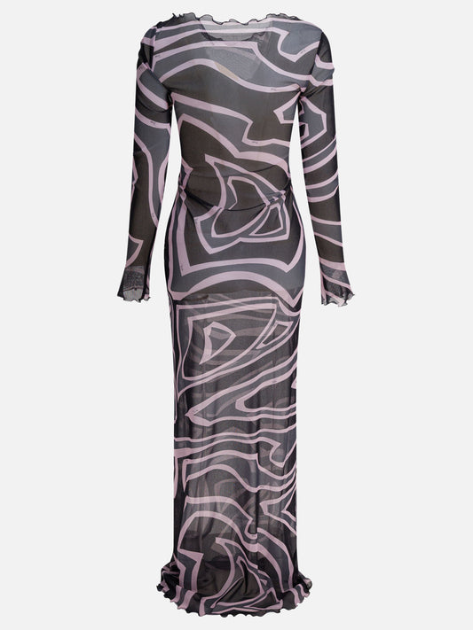 Abiti lunghi Graphics  Nero - Pucci Donna | PLP | VIETTI Online Store | 2
