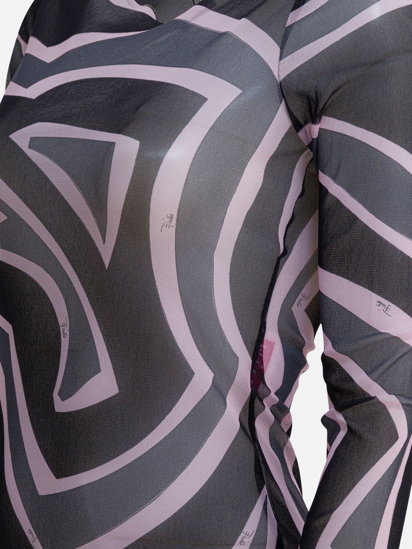 Abiti lunghi Graphics  Nero - Pucci Donna | PDP | VIETTI Online Store | thumbnail_4