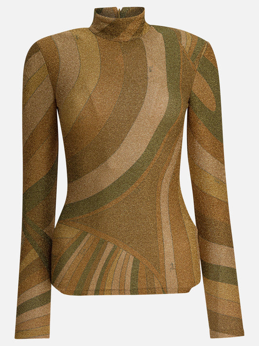 T-shirt lupetto Graphics  Oro - Pucci Donna | PLP | VIETTI Online Store 
