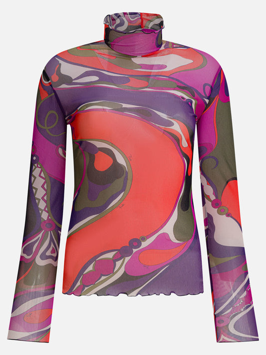 T-shirt lupetto Graphics  Viola - Pucci Donna | PLP | VIETTI Online Store 
