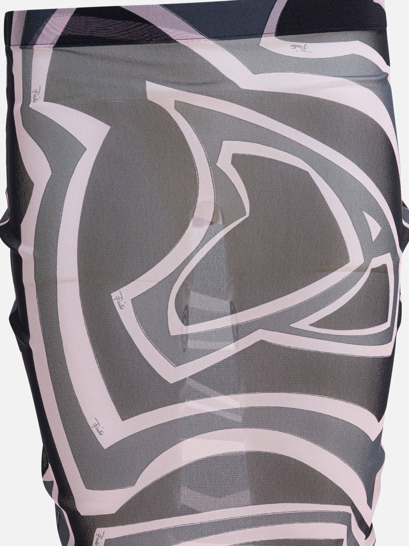 Gonne midi Graphics  Nero - Pucci Donna | PDP | VIETTI Online Store | thumbnail_3