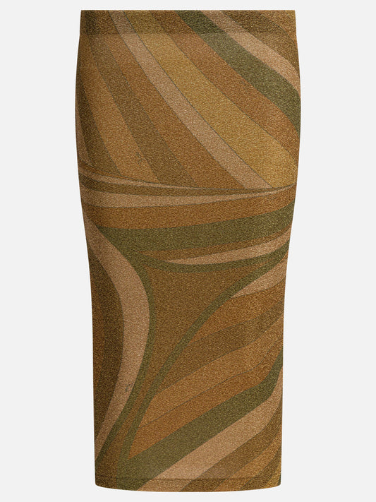 Gonne midi Graphics  Oro - Pucci Donna | PLP | VIETTI Online Store 
