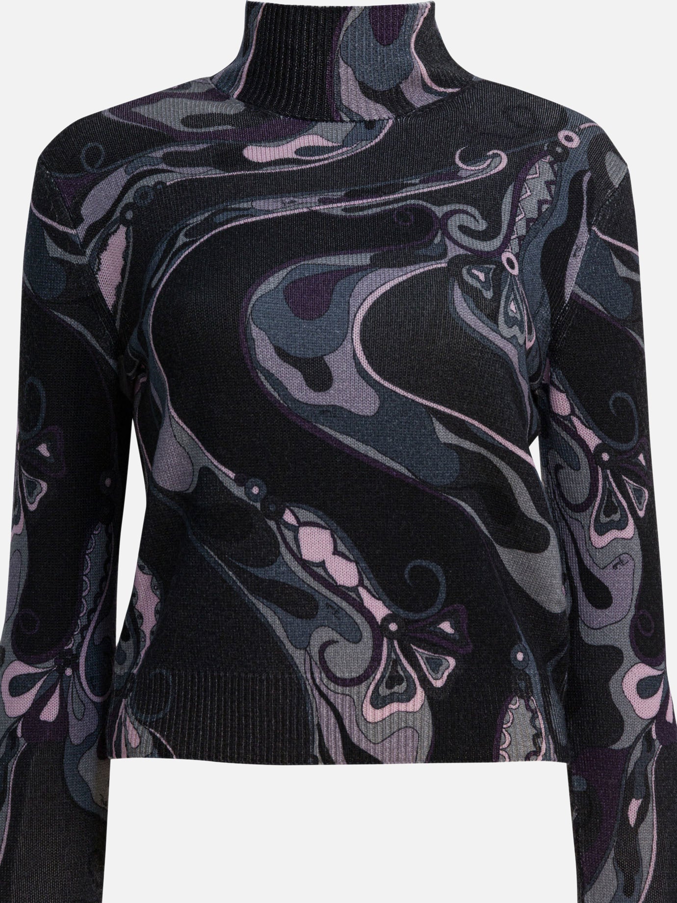 Turtleneck sweaters Graphics  Black - Pucci Women | PDP | VIETTI Online Store | Zoom-Modal
