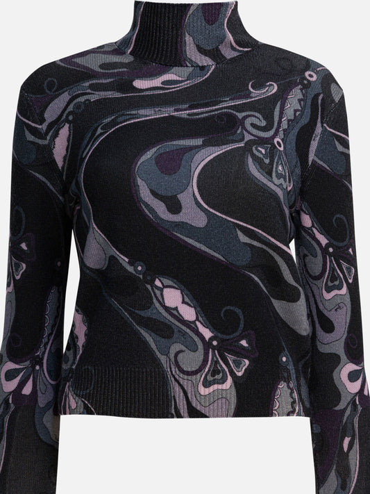 Maglioni dolcevita Graphics  Nero - Pucci Donna | PLP | VIETTI Online Store 
