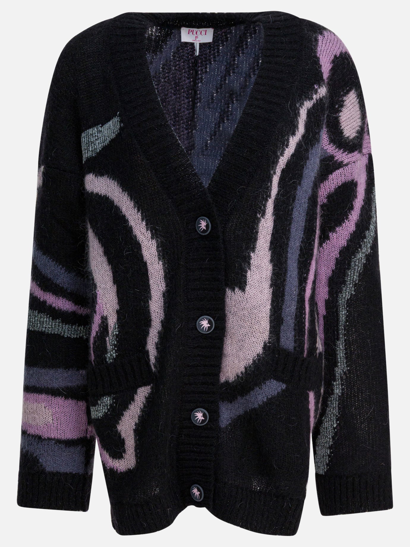 Cardigan Graphics  Nero - Pucci Donna | PDP | VIETTI Online Store | thumbnail