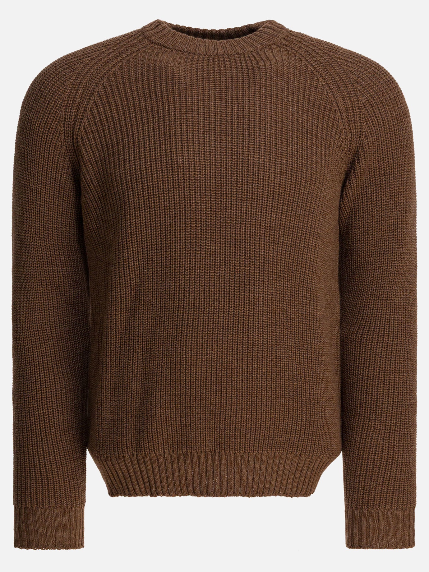 Crewneck sweaters Solid colour  Brown - Rakkì Men | PDP | VIETTI Online Store | Zoom-Modal
