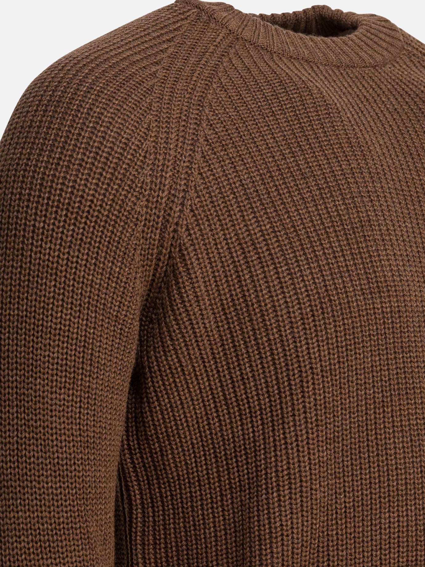 Crewneck sweaters Solid colour  Brown - Rakkì Men | PDP | VIETTI Online Store | Zoom-Modal_4

