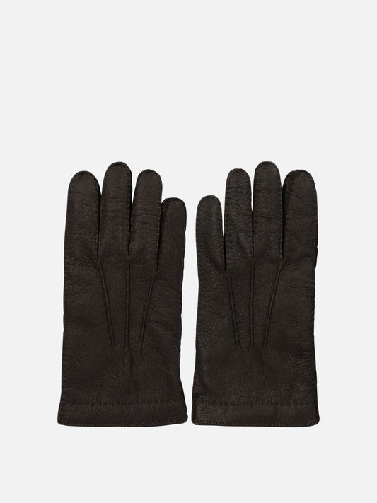 Guanti casual 100% leather  Marrone - Restelli Uomo | PLP | VIETTI Online Store 
