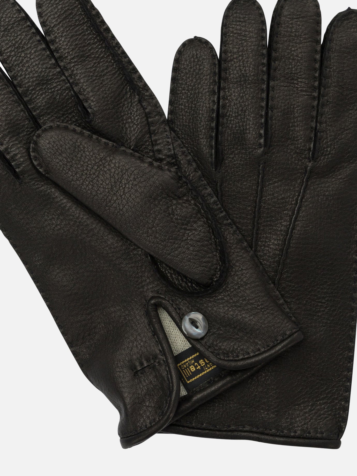 Guanti casual 100% leather  Nero - Restelli Uomo | PDP | VIETTI Online Store | Zoom-Modal_2

