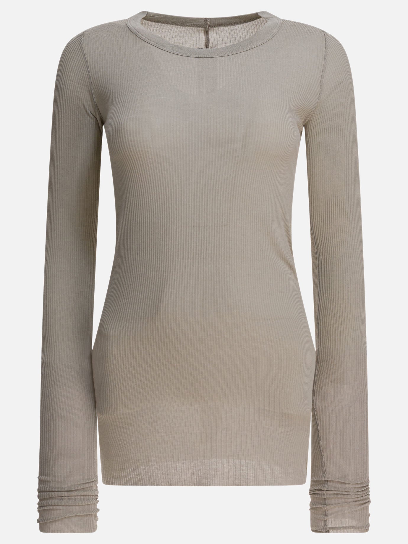 Crewneck sweaters Solid colour  Grey - Rick Owens Women | PDP | VIETTI Online Store | Zoom-Modal
