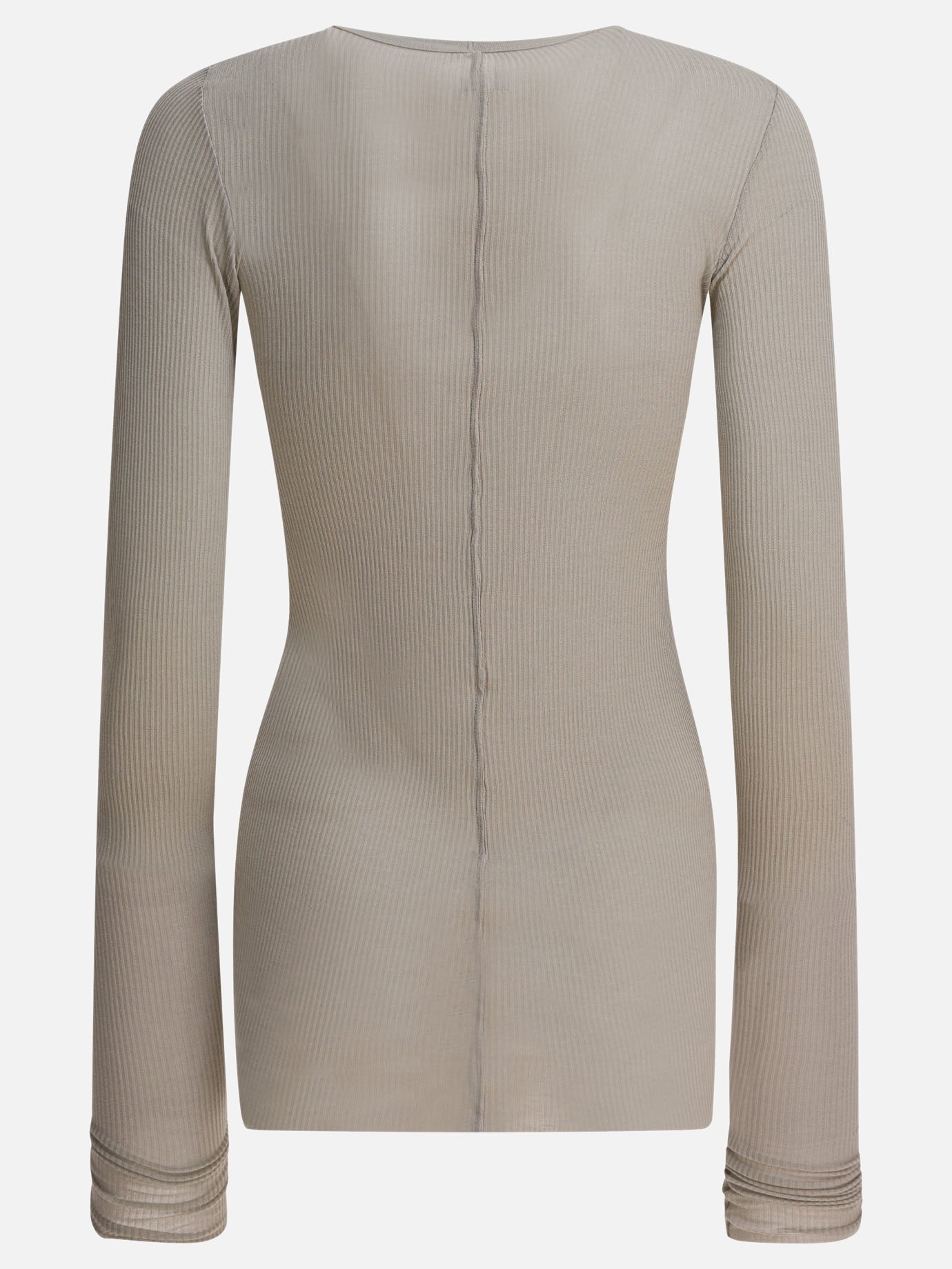 Crewneck sweaters Solid colour  Grey - Rick Owens Women | PDP | VIETTI Online Store | Zoom-Modal_2
