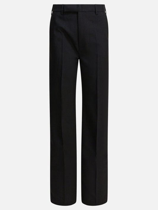 Pantaloni casual Pinstriped  Nero - Rick Owens Donna | PLP | VIETTI Online Store 
