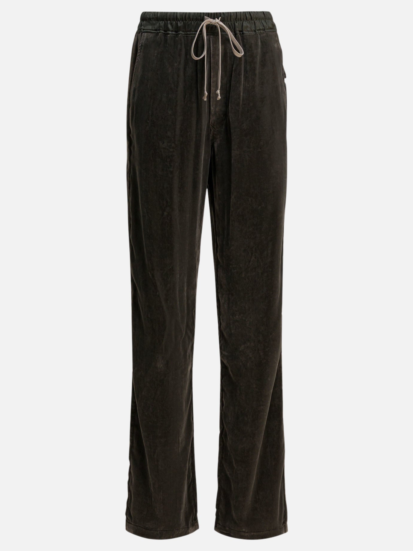Pantaloni casual Solid colour  Verde - Rick Owens Donna | PDP | VIETTI Online Store | thumbnail