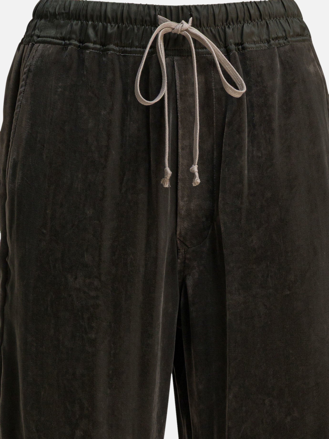 Pantaloni casual Solid colour  Verde - Rick Owens Donna | PDP | VIETTI Online Store | thumbnail_3