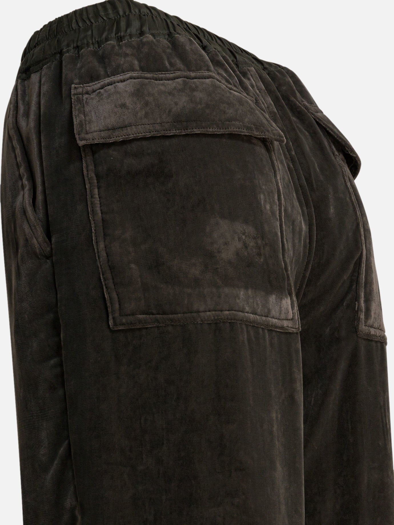 Pantaloni casual Solid colour  Verde - Rick Owens Donna | PDP | VIETTI Online Store | thumbnail_4