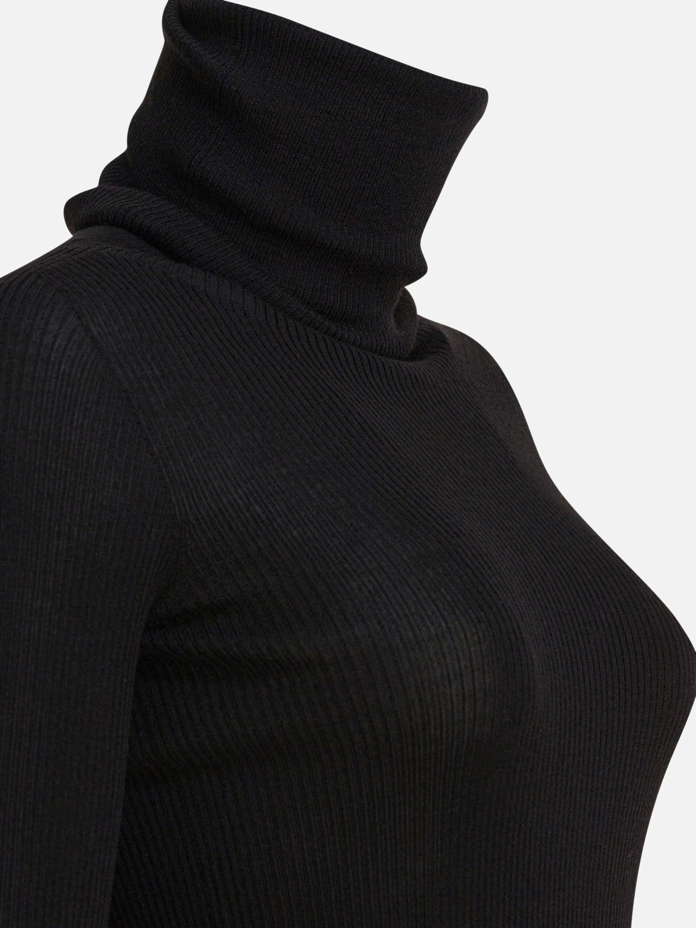 Turtleneck sweaters Solid colour  Black - Rick Owens Women | PDP | VIETTI Online Store | Zoom-Modal_4
