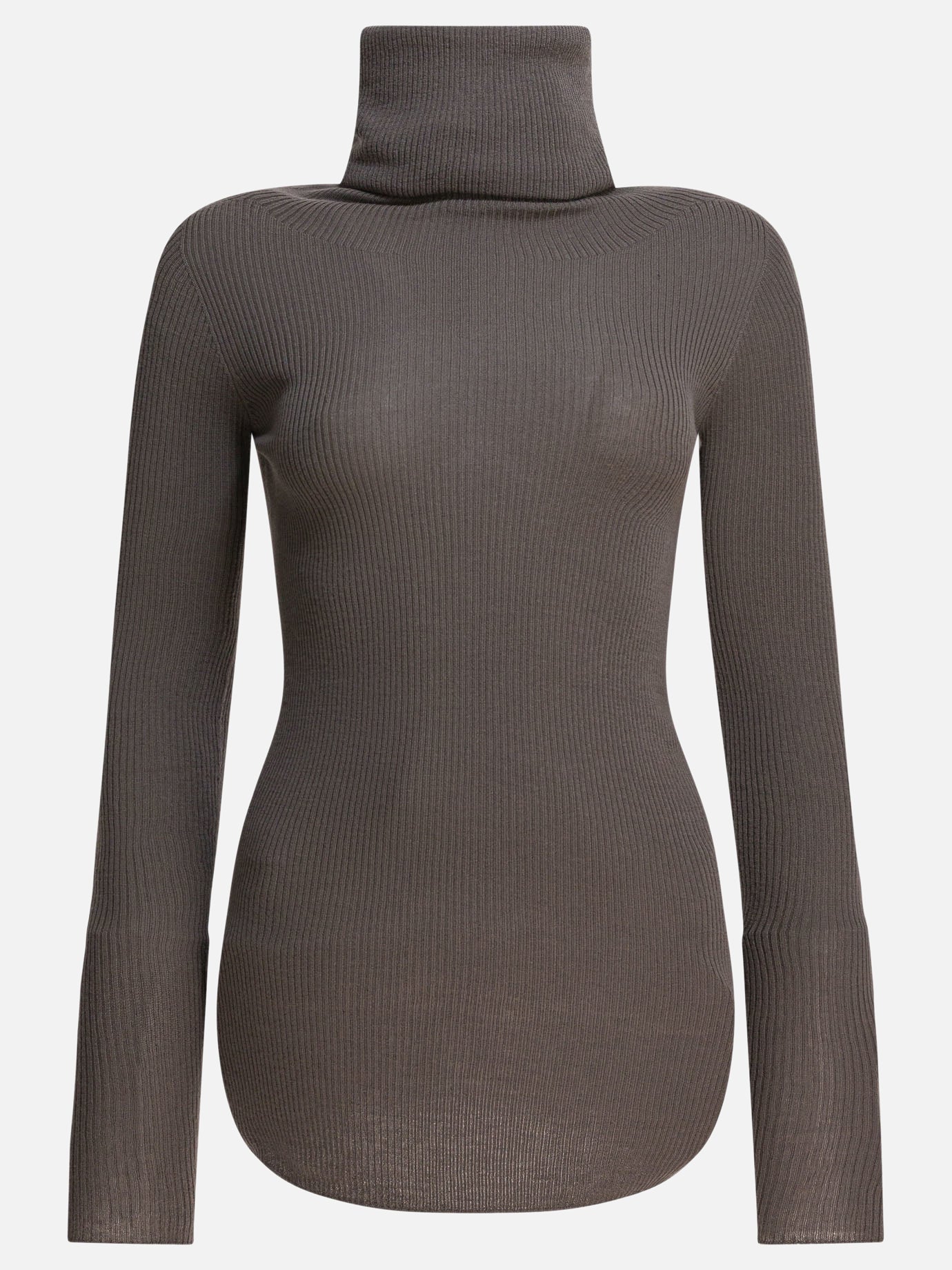 Turtleneck sweaters Solid colour  Grey - Rick Owens Women | PDP | VIETTI Online Store | Zoom-Modal
