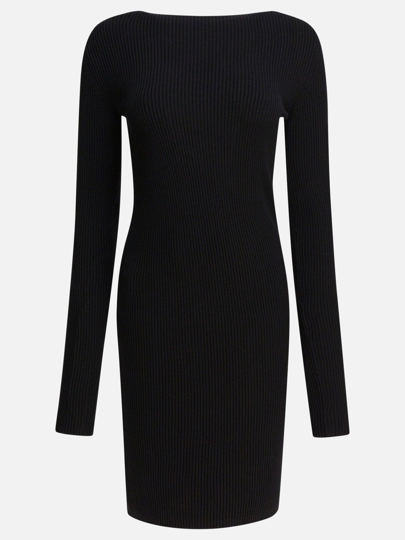 Midi dresses Solid colour  Black - Rick Owens Women | PDP | VIETTI Online Store | thumbnail