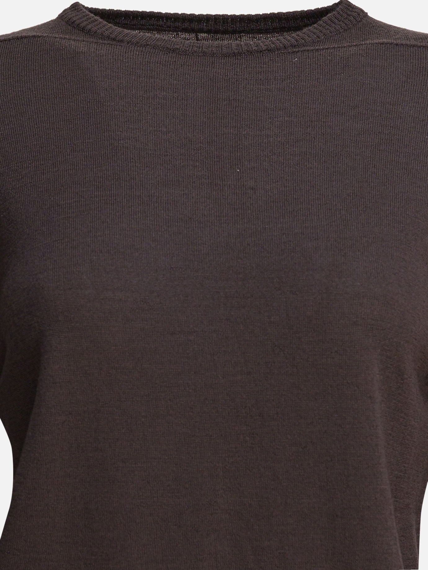 Crewneck sweaters Solid colour  Brown - Rick Owens Women | PDP | VIETTI Online Store | Zoom-Modal_3
