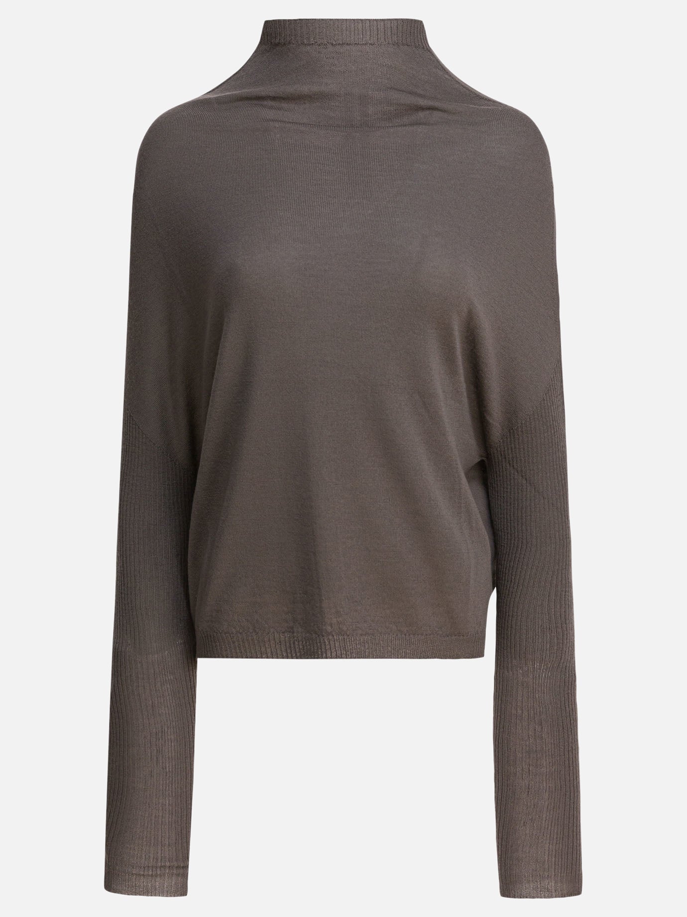 Turtleneck sweaters Solid colour  Grey - Rick Owens Women | PDP | VIETTI Online Store | thumbnail