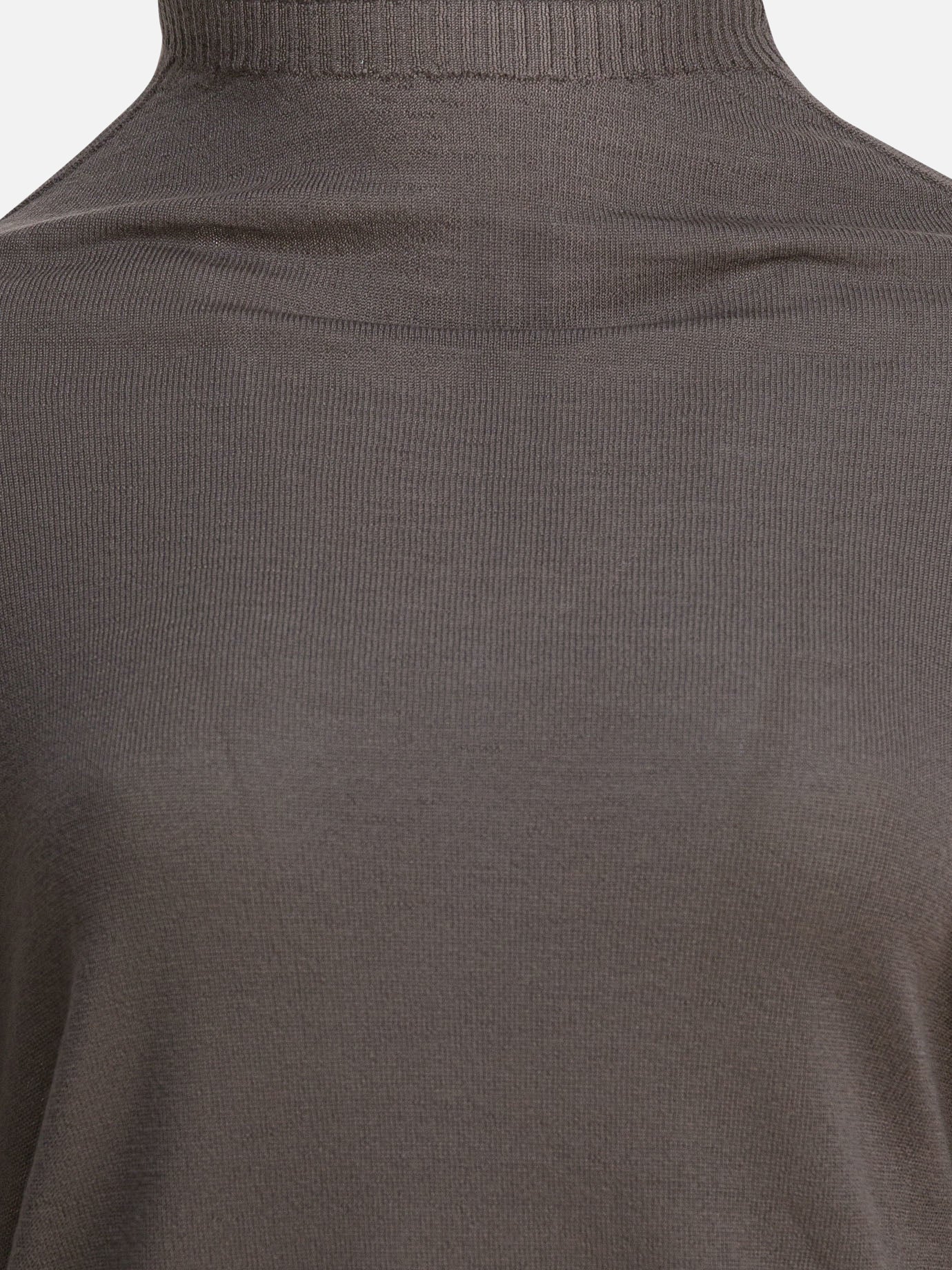 Turtleneck sweaters Solid colour  Grey - Rick Owens Women | PDP | VIETTI Online Store | thumbnail_3