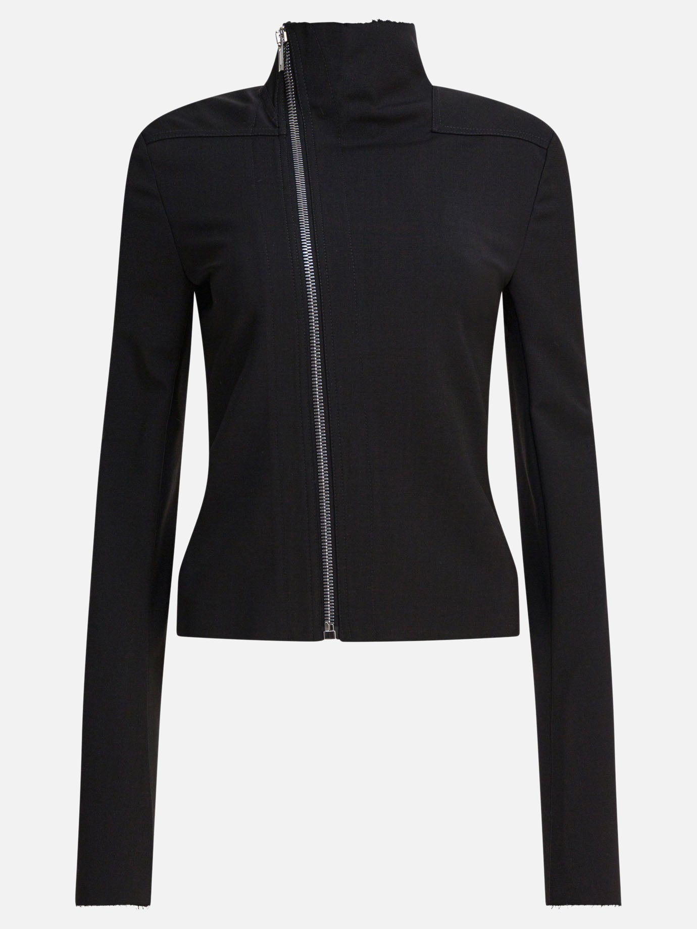 Quilted & Utility Jackets Solid colour  Black - Rick Owens Women | PDP | VIETTI Online Store | Zoom-Modal

