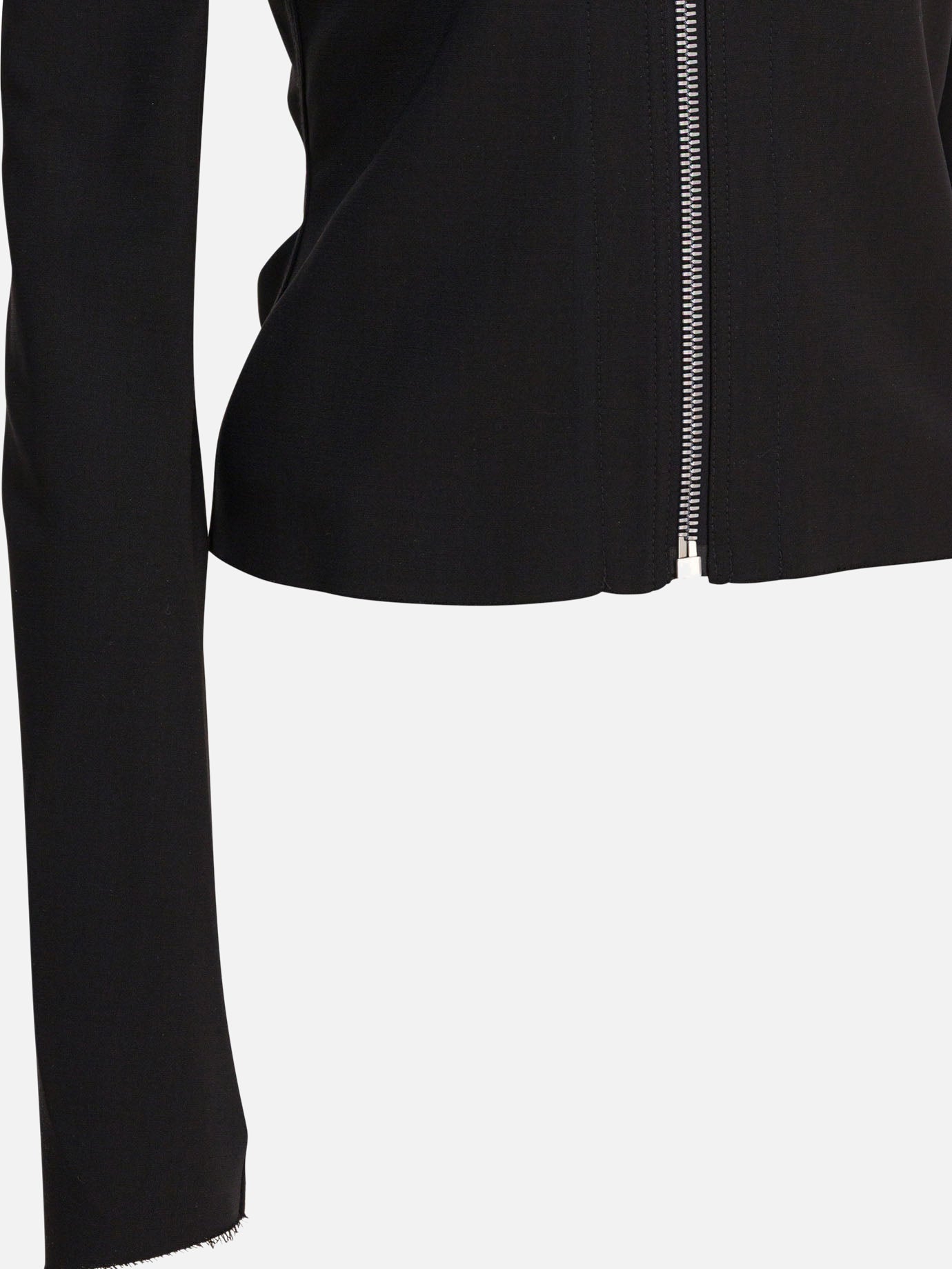 Quilted & Utility Jackets Solid colour  Black - Rick Owens Women | PDP | VIETTI Online Store | thumbnail_4